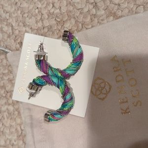Kendra Scott Hoop Earrings.